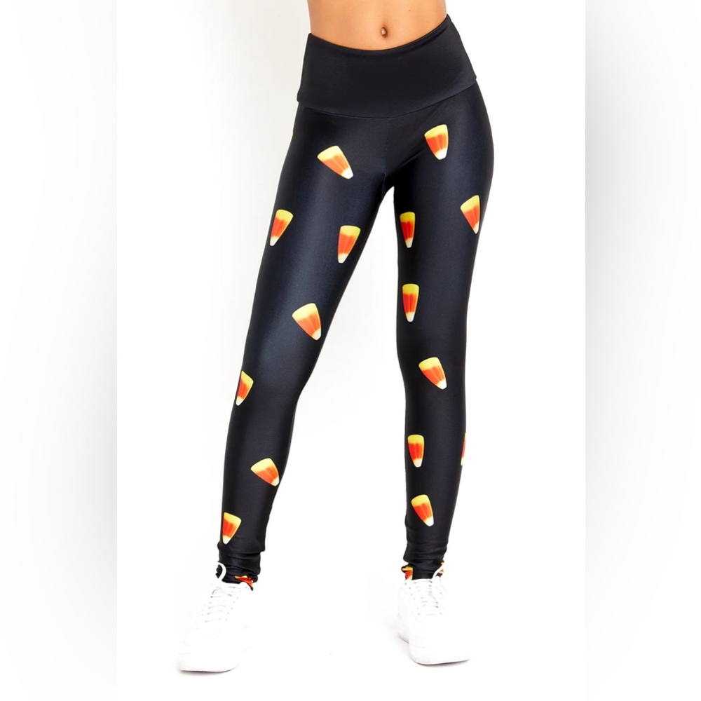 Goldsheep Candy Corn Leggings. Sizes: S, M. NWT!
